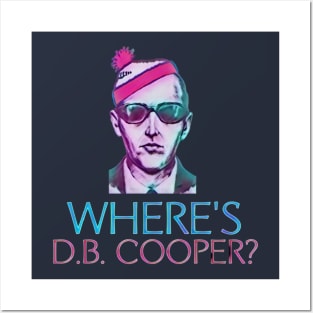 Where’s D.B. Cooper Posters and Art